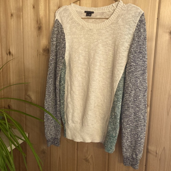 NWOT Theory colorblock sweater - Picture 1 of 8